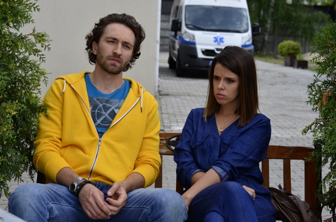 Na sygnale - Season 4 - Przesilenie - Z filmu - Dariusz Wieteska, Monika Mazur-Chrapusta
