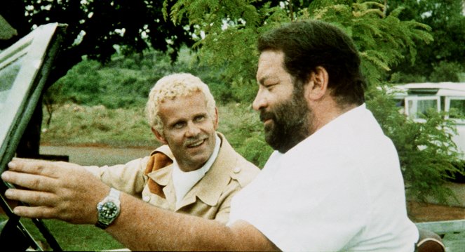 Policajt v Afrike - Z filmu - Werner Pochath, Bud Spencer