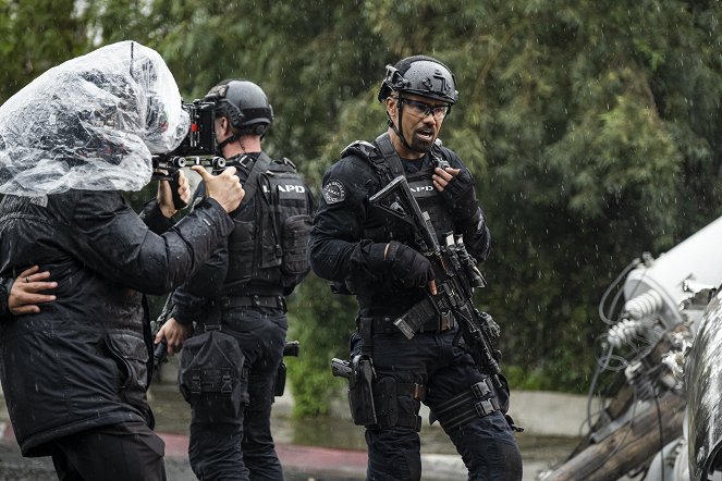 SWAT - Különleges egység - Season 3 - A legrosszabb nap - Forgatási fotók - Shemar Moore