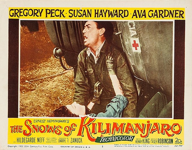 The Snows of Kilimanjaro - Lobby Cards