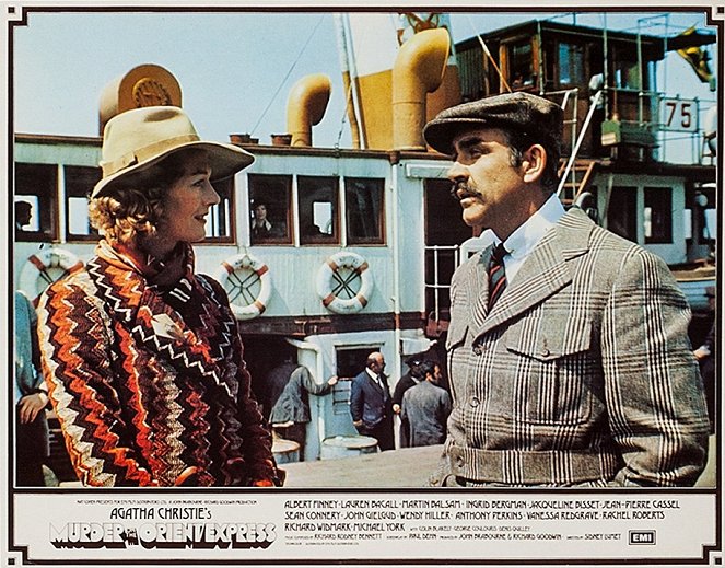 Murder on the Orient Express - Lobby Cards - Vanessa Redgrave, Sean Connery