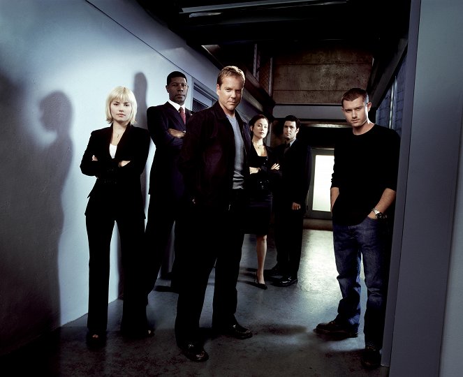 24 horas - Promoción - Elisha Cuthbert, Dennis Haysbert, Kiefer Sutherland, Reiko Aylesworth, Carlos Bernard, James Badge Dale