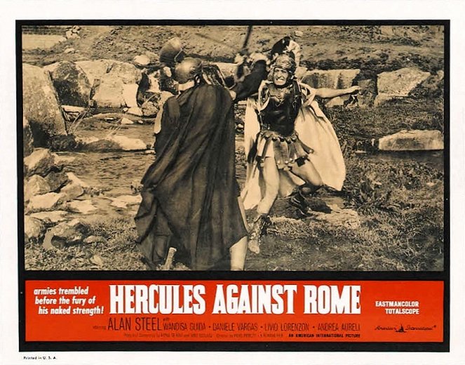 Hercule contre Rome - Cartes de lobby