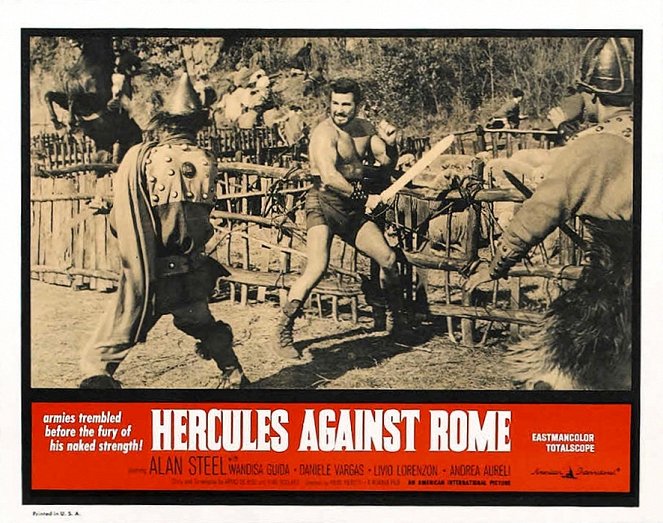 Hercules Against Rome - Lobby Cards