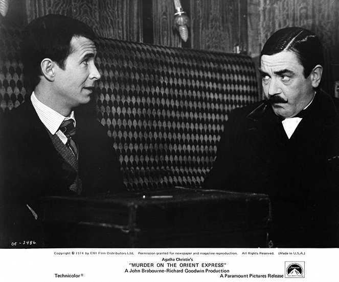 Murder on the Orient Express - Lobby Cards - Anthony Perkins, Albert Finney