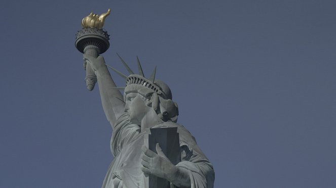 La Statue de la liberté, géant à la française - De la película