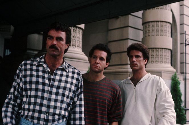 Tres hombres y una pequeña dama - De la película - Tom Selleck, Steve Guttenberg, Ted Danson