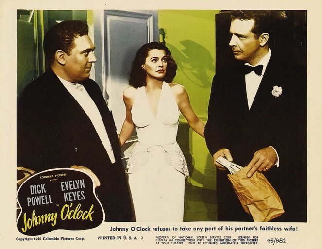 Johnny O'Clock - Lobby Cards