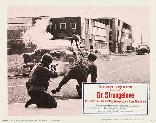 Doktor Strangelove, lub jak przestałem się martwić i pokochałem bombę - Lobby karty