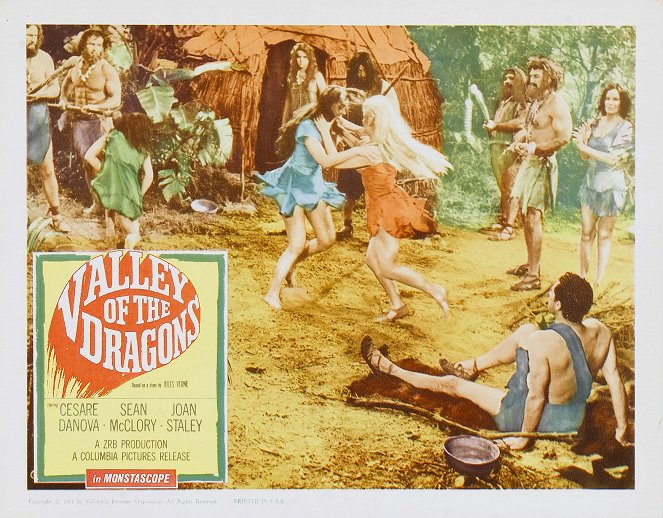 Valley of the Dragons - Lobby Cards