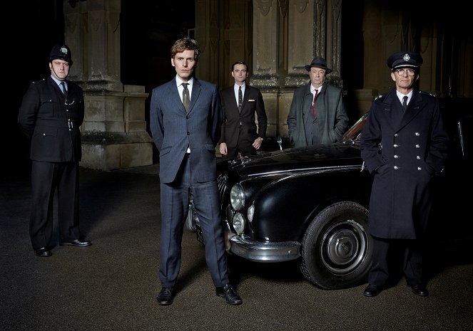 Endeavour - Série 2 - Promo - Sean Rigby, Shaun Evans, Jack Laskey, Roger Allam, Anton Lesser