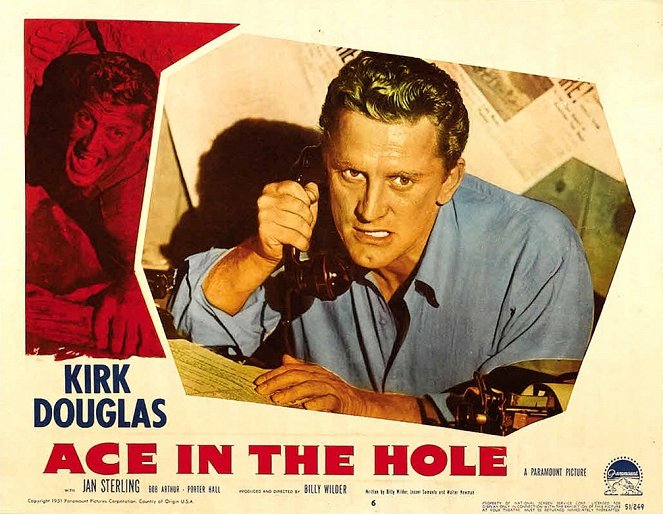Ace in the Hole - Lobby Cards - Kirk Douglas
