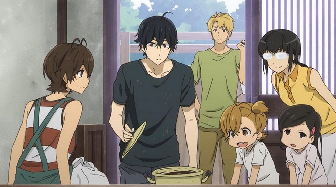 Barakamon - Hitonmochi (Translation: Rice Cakes Thrown at Celebrations) - Photos