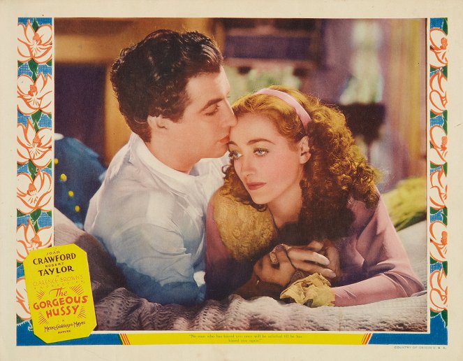 The Gorgeous Hussy - Fotocromos - Robert Taylor, Joan Crawford