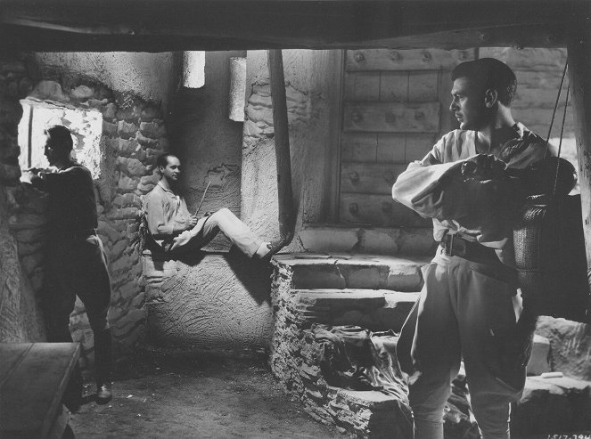 A hindu lándzsás - Filmfotók - Richard Cromwell, Franchot Tone, Gary Cooper