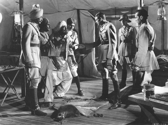 Tři bengálští jezdci - Z filmu - Gary Cooper, Franchot Tone