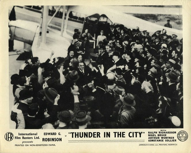 Thunder in the City - Lobby Cards