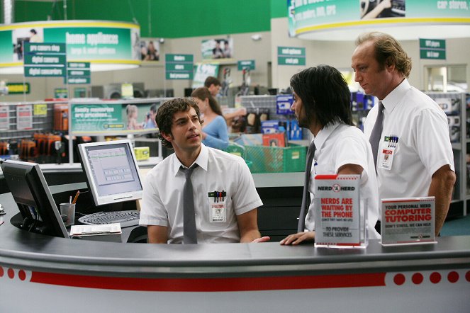 Chuck - Chuck gegen den Yeti - Filmfotos - Zachary Levi, Vik Sahay, Scott Krinsky