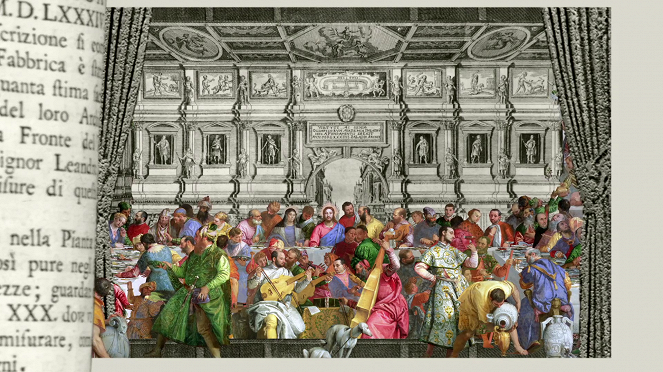 Les Petits Secrets des grands tableaux - Les Noces de Cana - 1563 - Paul Véronèse - De la película