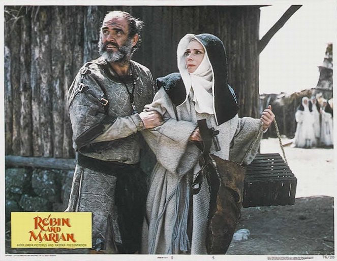 Robin und Marian - Lobbykarten - Sean Connery, Audrey Hepburn