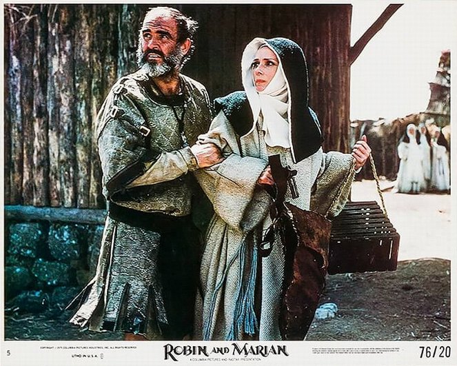 La gran aventura de Robin y Marian - Fotocromos - Sean Connery, Audrey Hepburn