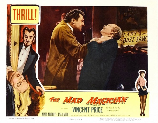 The Mad Magician - Lobby Cards