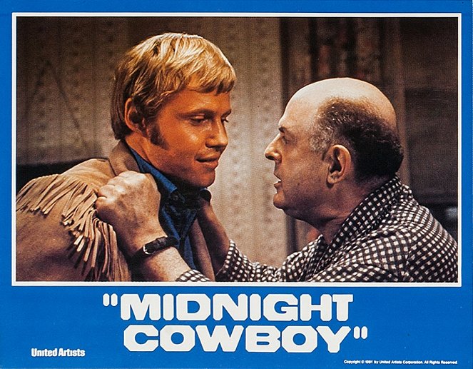 O Cowboy da Meia-Noite - Cartões lobby - Jon Voight, John McGiver