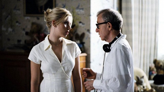 Match Point - Dreharbeiten - Scarlett Johansson, Woody Allen