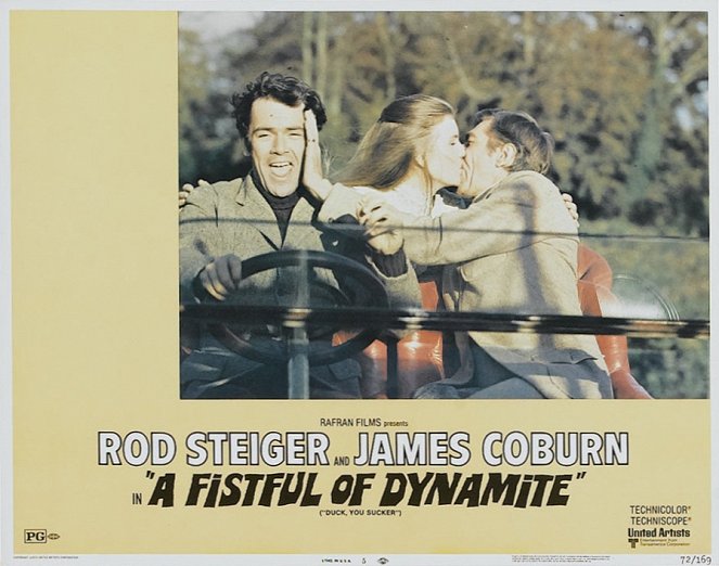 A Fistful of Dynamite - Lobby Cards - David Warbeck, Vivienne Chandler, James Coburn
