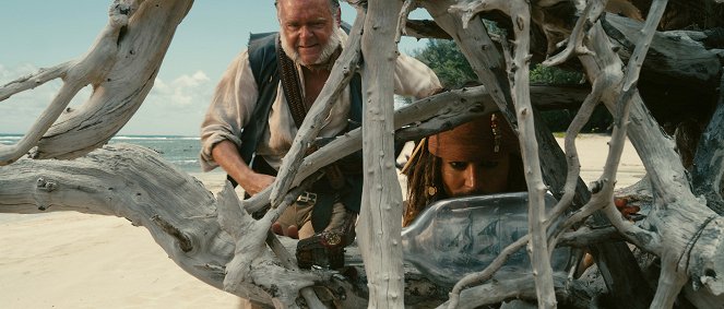 Piratas das Caraíbas - Por Estranhas Marés - Do filme - Kevin McNally, Johnny Depp