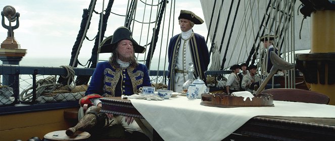 Piratas del Caribe: En mareas misteriosas - De la película - Geoffrey Rush, Greg Ellis