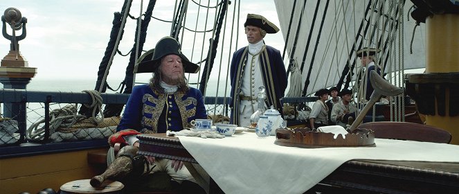 Pirates of the Caribbean: On Stranger Tides - Van film - Geoffrey Rush, Greg Ellis