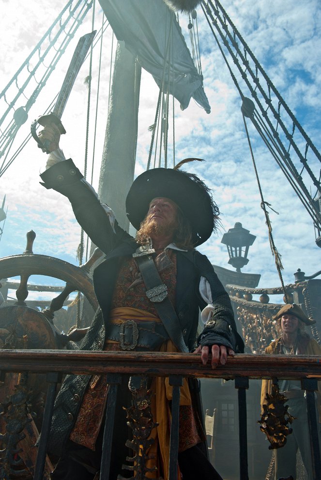 Piratas das Caraíbas - Por Estranhas Marés - Do filme - Geoffrey Rush