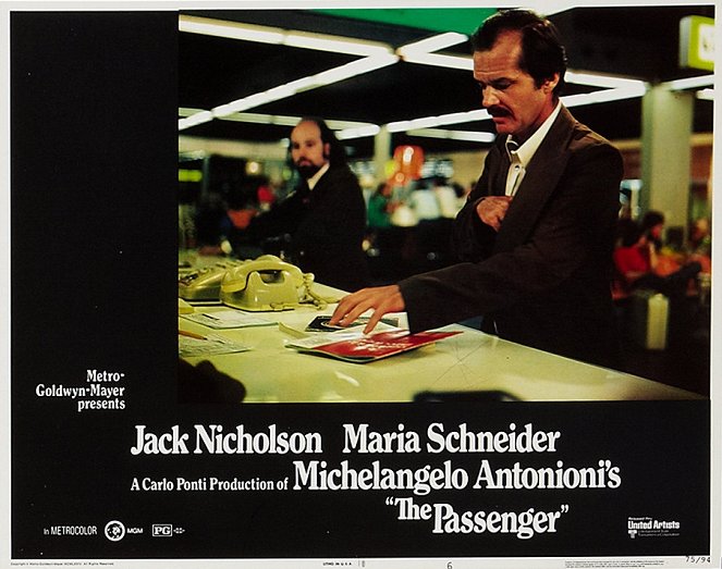 The Passenger - Lobbykaarten - Jack Nicholson