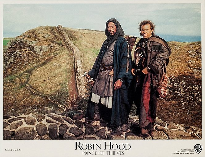 Robin Hood: Książę złodziei - Lobby karty - Morgan Freeman, Kevin Costner