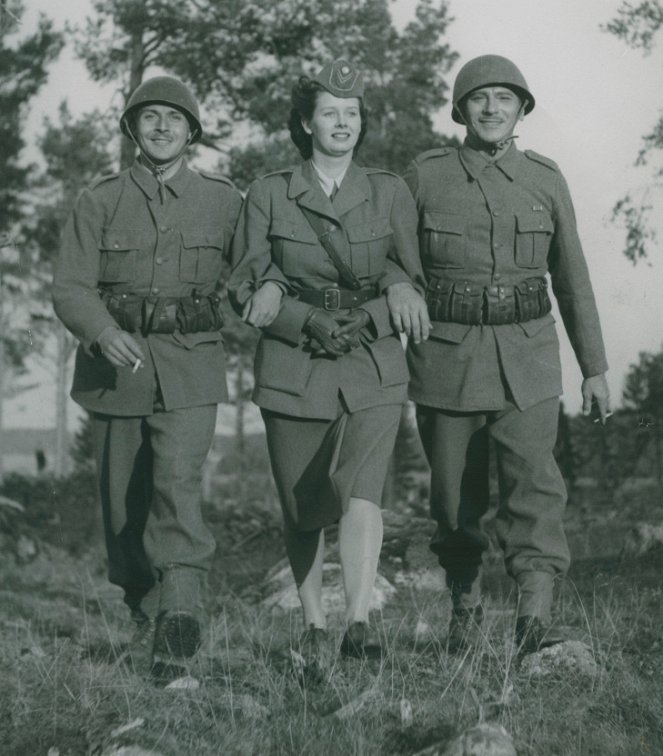 Hasse Ekman, Elsie Albiin, Edvin Adolphson