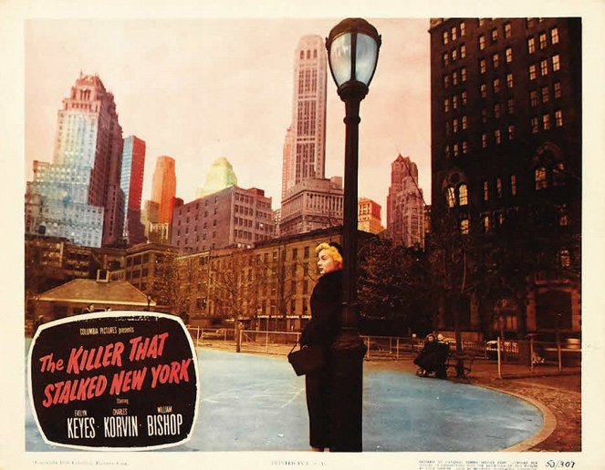 The Killer That Stalked New York - Lobby karty - Evelyn Keyes