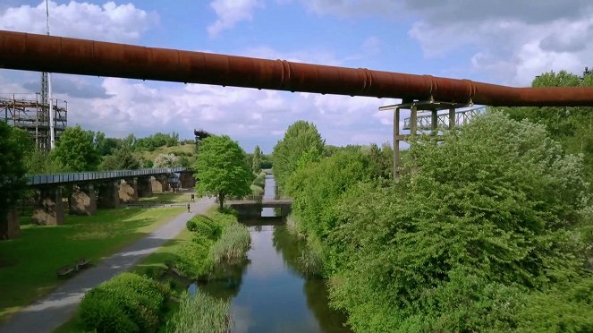 Étonnants Jardins - Le Parc paysager de Duisburg-Nord, Allemagne - Van film