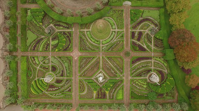 Erstaunliche Gärten - Der Garden of Cosmic Speculation in Schottland - Filmfotos
