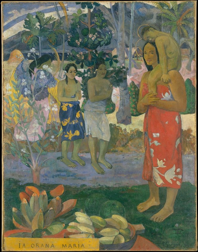 Gauguin from National Gallery, London - Photos