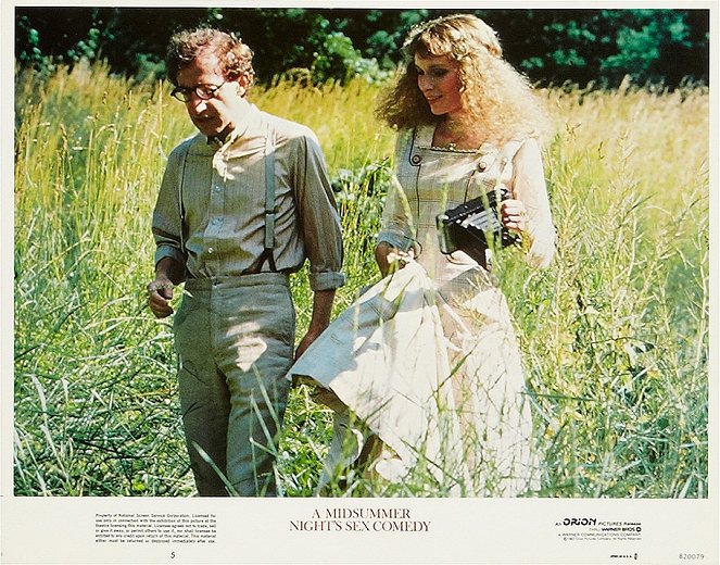 A Midsummer Night's Sex Comedy - Lobbykaarten - Woody Allen, Mia Farrow