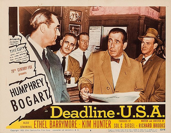 Deadline - U.S.A. - Lobby Cards