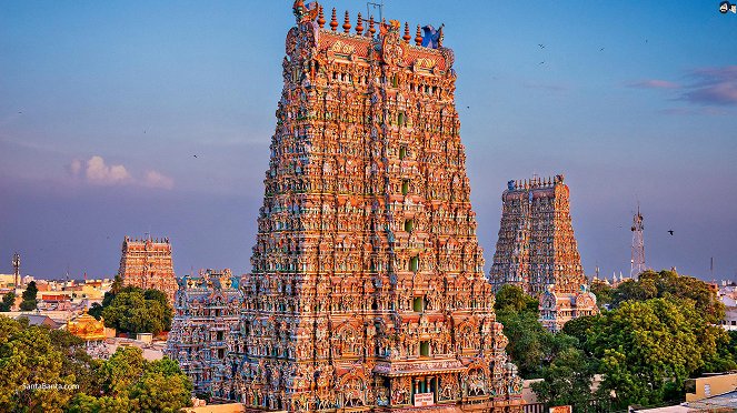 Inde du Sud - Les temples des royaumes hindous - Van film