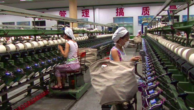 Cotton - Baumwolle made in China - Filmfotos
