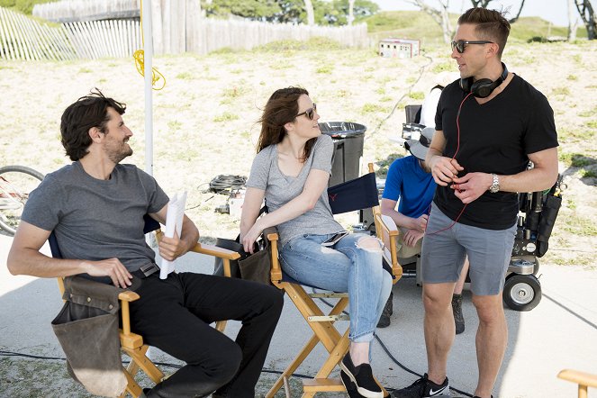 Good Behavior - For You I'd Go with Strawberry - Tournage - Juan Diego Botto, Michelle Dockery