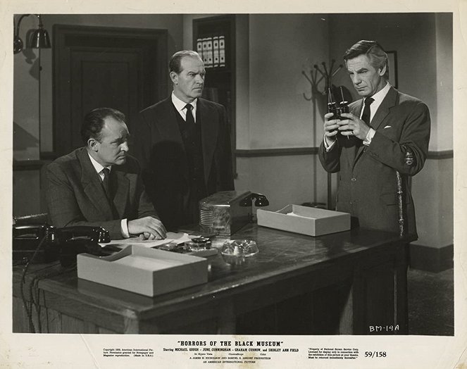 Horrors of the Black Museum - Lobby Cards - Geoffrey Keen, Michael Gough