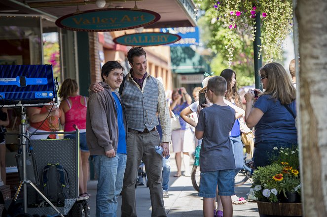 The Librarians - And the Happily Ever Afters - De filmagens - Noah Wyle