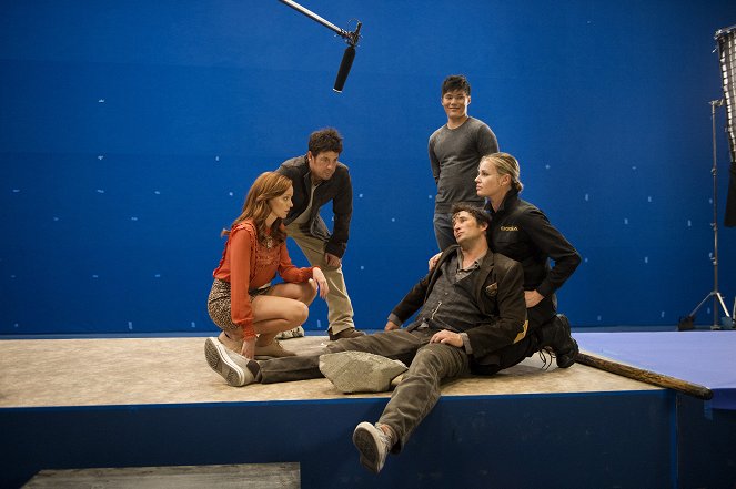 The Librarians - And the Wrath of Chaos - Making of - Lindy Booth, Christian Kane, John Harlan Kim, Noah Wyle, Rebecca Romijn
