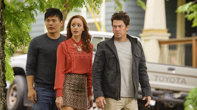 The Librarians - And the Wrath of Chaos - Do filme - John Harlan Kim, Lindy Booth, Christian Kane