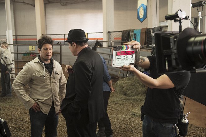 The Librarians - And the Steal of Fortune - De filmagens - Christian Kane